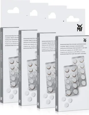 Produktbild von 4x WMF Reinigungstabletten für Kaffeespezialitäten Vollautomaten, 20 Tabletten