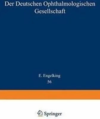 Obrázek produktu pro Der Deutschen Ophthalmologischen Gesellschaft