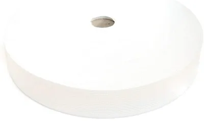 Elastikband 25 m, 35 mm breit, weiß