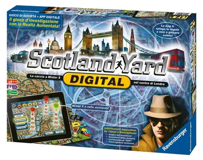 Produktbild von Scotland Yard Digital AR Board Game Mystery für 2 bis 6 Spieler ab 12 Jahren