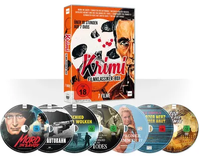 Image de Coffret de films policiers classiques / Sept films policiers allemands avec des acteurs de renom [7 DVD]