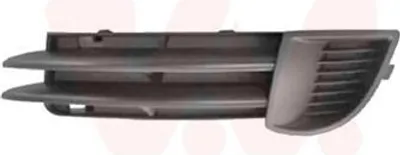 Produktbild von VAN WEZEL Lüftungsgitter Grill Stoßfänger für AUDI A3 Sportback (8PA) ohne Loch/Löcher für Nebellampen