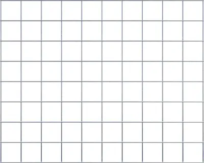 Produktbild von Gitter 10 x 10 cm Maschenweite - Maße: 100 x 80 cm
