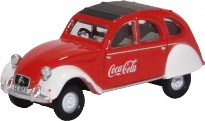 Produktbild von Citroen 2Cv Coca-Cola - Citroen 2Cv Coca-Cola, Oxf76Ct007Cc, Maßstab1/76, Oxford Diecast
