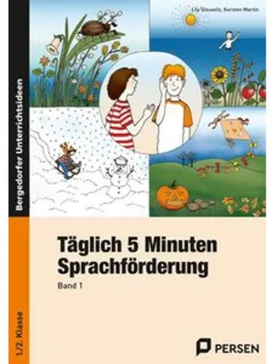Obrázek produktu pro Täglich 5 Minuten Sprachförderung - Band 1