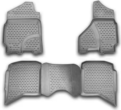 Zdjęcie produktu dla Gumowe dywaniki podłogowe do Dodge Ram 1500/2500/3500 Crew Cab