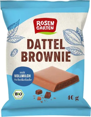 Produktbild von Dattel Brownie - Vollmilch 40g