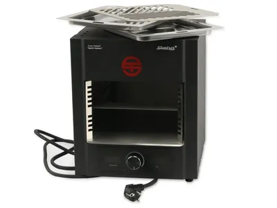Produktbild von Steba PS M2000 DEVIL’S HEAVEN, Schwarz, Freistehend, Drehregler, 400 - 850 °C, Edelstahl, Schwarz