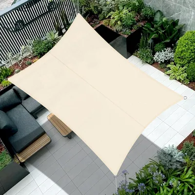 Produktbild von Sonnensegel 3x4 m, rechteckig, PES, für Terrasse