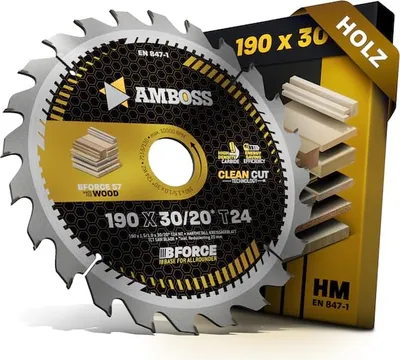 Immagine prodotto di Lama per sega circolare HM - 190 x 1,5/1,0 x 30 Z24 WZ