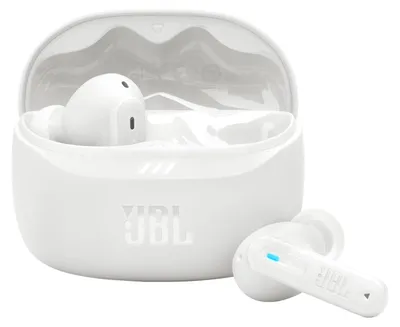Obrázok produktu pre JBL Tune Beam 2, Bezdrôtový, Hudba / bežné, 20 - 20000 Hz, 52,4 g, Slúchadlá s mikrofónom, Biela