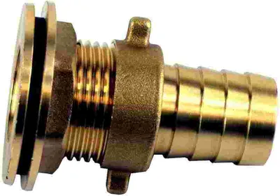 Produktbild von 1 1/4" Tankdurchführung mit Schlauchstutzen für 25mm Schlauch