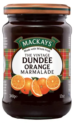 Produktbild von MACKAYS Vintage Orangenmarmelade – grob geschnitten, 340g