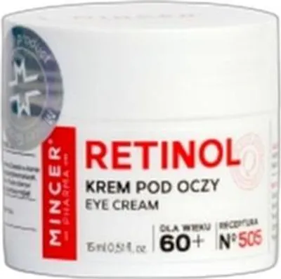 Obrázek produktu pro Mincer Retinol 60+ oční krém proti vráskám 15 ml