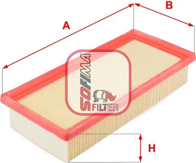 Produktbild von SOFIMA S 9012 A Luftfilter für FIAT PANDA (169)