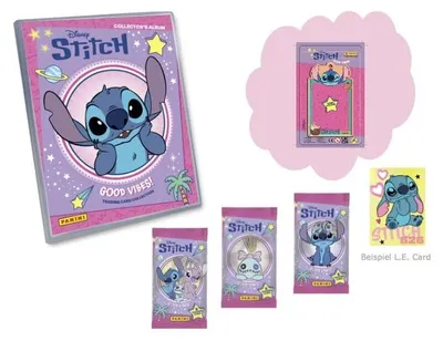 Obrázok produktu pre Sada kariet Stitch "Good Vibes" so základným držiakom kariet *Nemecká verzia*