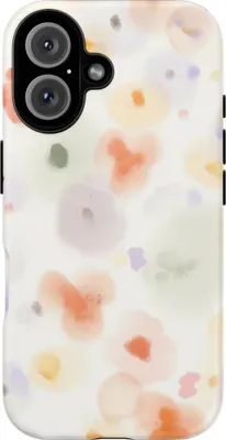 Produktbild von Sanftes Aquarell-Blumenmuster – Hülle Kompatibel mit iPhone 16