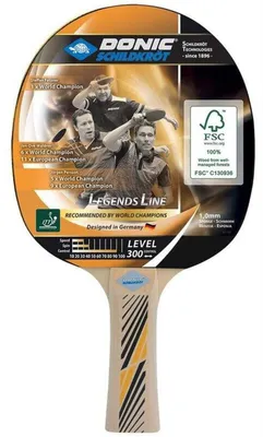 Productafbeelding van RAKETSCHEUFEL FÜR TENNIS (Tafeltennis) LEGENDS 300DONIC