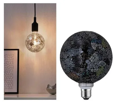 Produktbild von Paulmann 287.46 5W E27 2700K LED-Kugel, Sockel E27, 5 Watt, Warmweiß, 2700 K,  dimmbar, 7kWh/1000h