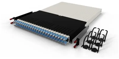 Zdjęcie produktu dla PATCHBOX .one / 30RU / STP / Blue, 1,8 m, Cat6a, U/FTP (STP), RJ-45, RJ-45, Niebieski