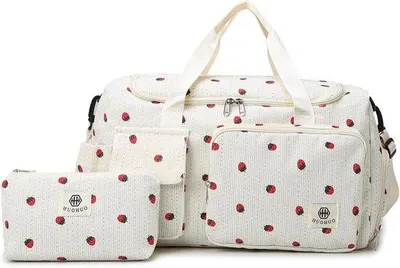 Produktbild von Sporttasche für Kinder, Reisegepäck, für Jungen und Mädchen, mit Feuchtigkeitstasche, Schwimmtasche, Weekender-Tasche, Duffelbag für den Outdoor-Bereich, Fußballtasche, Badesachen für Sport und Fitness