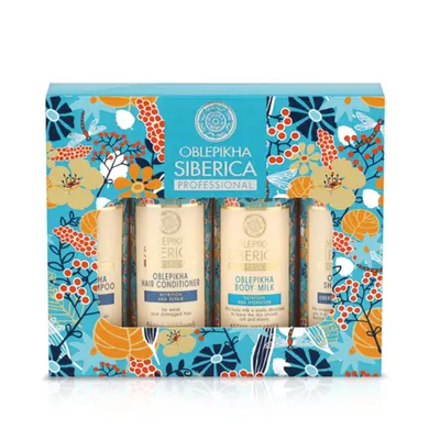 Obrázok produktu pre Natura Siberica cestovná súprava Oblepikha, 4x50 ml
