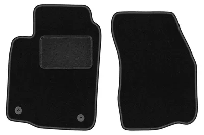 Immagine prodotto di Wielganizator tappetini auto velours anteriori adatto per Mitsubishi Colt V / CJO (1996-2003, hatchback) neri, set 2 pz, con fissaggi