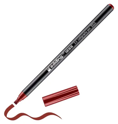 Produktbild von Edding e1255-35, Schwarz, Rot, 3,5 mm