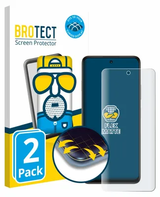 Produktbild von 2x BROTECT Fullscreen Schutzfolie für Huawei Enjoy 80 Displayschutz Folie Fullcover Matt Entspiegelungsfolie