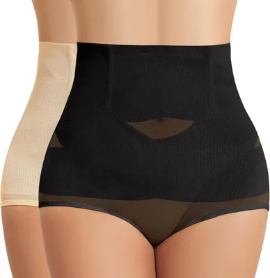Produktbild von Niwicee Shapewear Damen Bauchweg Unterhose Damen Miederhose Hohe Taille Miederslip Figurformende Unterwäsche Formt Sofort Höschen Nahtlose Elastisch Body Shape