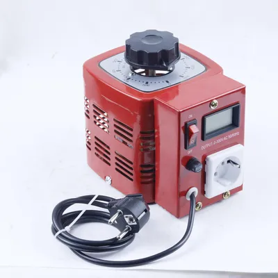 Imagen del producto de Variac, regulador de voltaje - Potencia: 500 VA - Ajustable de 0 a 300 V - Monofásico