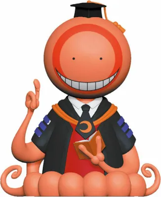 Image de Plastoy - Figurine Koro Sensei z Assasination Classroom - Pomarańczowy Skarbonka 18cm