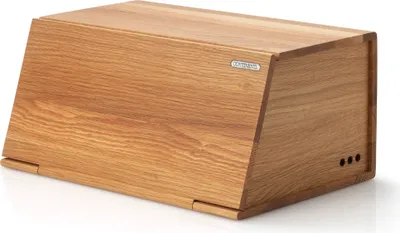 Immagine prodotto di CONTINENTA Brotkasten, Eiche 40x26x18,5 cm 4160 4017167416007 Vorteilset – 2 Stück – inkl. 4 Edelstahl-Trinkhalme