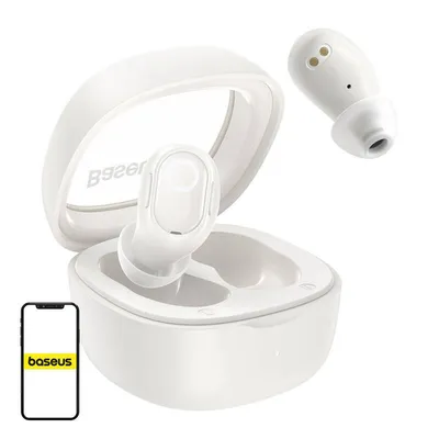 Image de Baseus Bowie WM02 Headset True Wireless Stereo (TWS) In-ear Calls/Music USB Type-C Bluetooth White