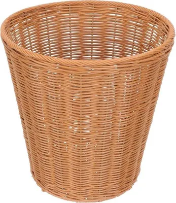 Immagine prodotto di Contenitore per rifiuti Famanu, forma rotonda, tessuto, colori naturali
