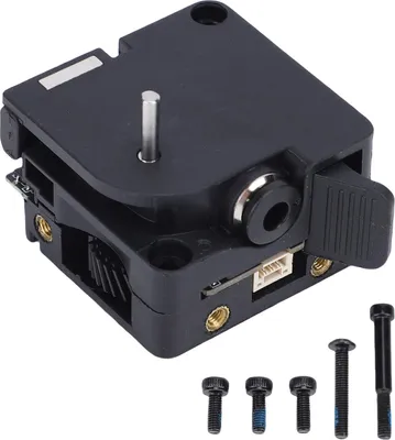 Produktbild von Extruder-Kit-Ersatz für Creality Hi 3D-Drucker. Eingebauter Filamentbruchsensor und Cutter Dual Gear Extrusion