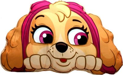 Paw Patrol Skye 3D Kissen 45x30cm Kuschelkissen rosa / pink Pfotenpatrouille