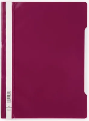 Produktbild von Schnellhefter A4 PP dunkelrot Packung mit 25 Stück
