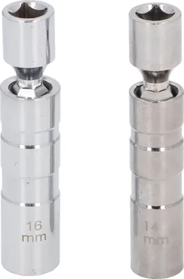 Obrázok produktu pre Zásuvka na zapaľovaciu sviečku, 14 mm 16 mm zásuvka na zapaľovaciu sviečku, 3/8 palcová zásuvka na zapaľovaciu sviečku, 12-bodová zásuvka na zapaľovaciu sviečku, magnetická otočná zásuvka na zapaľovaciu sviečku, sada zásuviek na zapaľovaciu sviečku, nástroj na odstránenie zapaľovacej sviečky