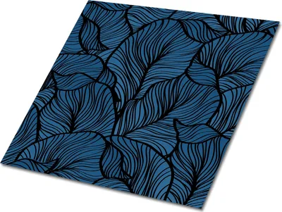 Produktbild von Selbstklebende Platten 30x30 cm Wandpaneele 9 Stück im Set Wanddeko - Retro-Blätter