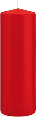 Produktbild von Stumpenkerzen mit ASF Abbrandschutz Rot 200 x Ø 68 mm, 12 Stück