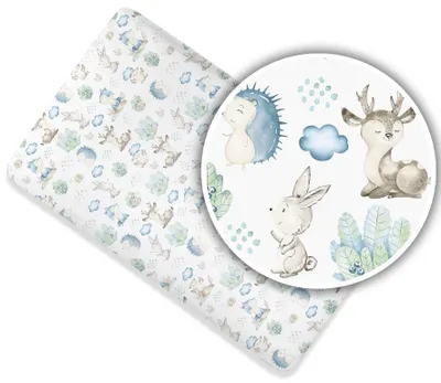 Immagine prodotto di Lenzuolo con Angoli per Lettino 60 × 120 cm – 100% Cotone, Morbido ed Elastico