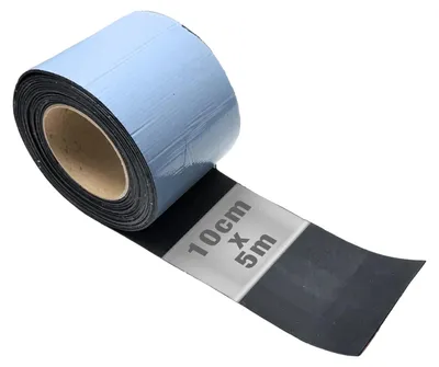 Imagen del producto de Cinta de butilo autoadhesiva, de 1,7 mm de grosor, de 10 cm x 5 metros, para reparaciones