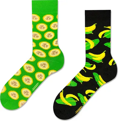 Immagine prodotto di Calzini da uomo "Banana", taglia 41-46, calzini colorati con un motivo divertente