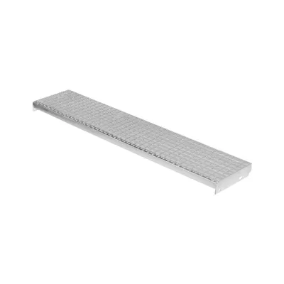 Produktbild von Metallstufe 1500x305 mm | 40x3mm | verzinkt Gitterroststufen Treppenstufen