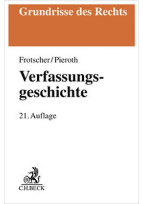 Obrázek produktu pro Verfassungsgeschichte