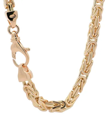 Produktbild von Goldkette Königskette Länge 50cm - Breite 4,0mm - 750-18 Karat Gold