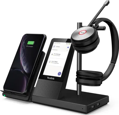 Produktbild von Yealink WH66 Dual WH66 Dual Teams Persönliches Audio-Konferenzsystem Bluetooth Schwarz