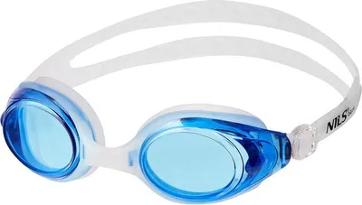 Immagine prodotto di Occhialini da nuoto, antiappannamento, protezione UV, bianco/blu
