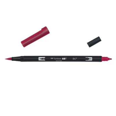 Obrázok produktu pre Tombow ABT-847ABT Duálne štetcové pero 847 purpurová